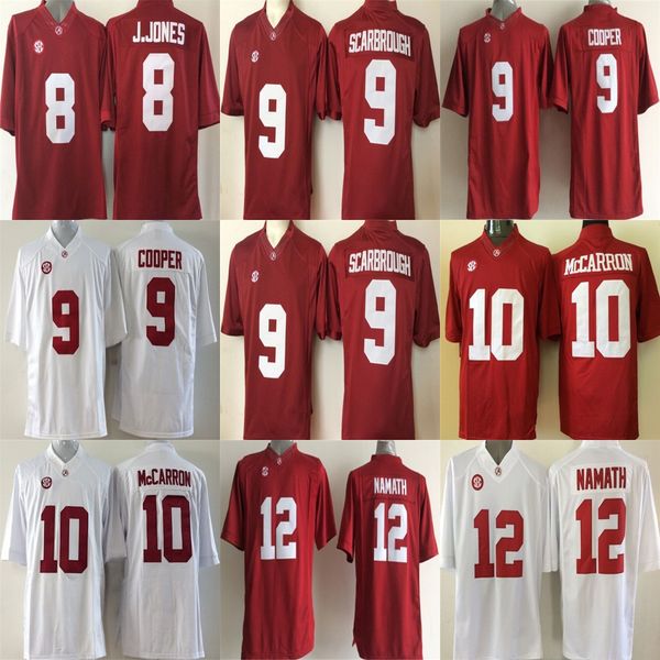 мужская алабама crimson tide 8 j. jones 9 bo scarbrough 9 cooper 10 mccarron 12 namath красный белый дешевые сшитые колледж футбольные майки, Black;red
мужская алабама crimson tide 8 j. jones 9 bo scarbrough 9 cooper 10 mccarron 12 namath красный белый дешевые сшитые колледж футбольные майки, Black;red