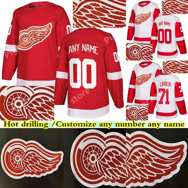 drilling version detroit red wings jerseys 19 steve yzerman 13 pavel datsyuk 24 bob probert 71 larkin 9 howe hockey jersey, Black;red
drilling version detroit red wings jerseys 19 steve yzerman 13 pavel datsyuk 24 bob probert 71 larkin 9 howe hockey jersey, Black;red