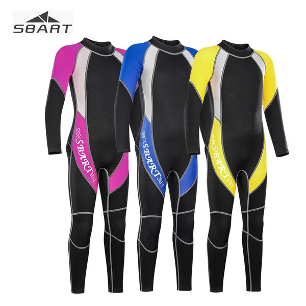 2019 sbart 2mm children neoprene wetsuit for boy girl one-piece 2-15 years kids long sleeve full body sunscreen diving suit warm
2019 sbart 2mm children neoprene wetsuit for boy girl one-piece 2-15 years kids long sleeve full body sunscreen diving suit warm