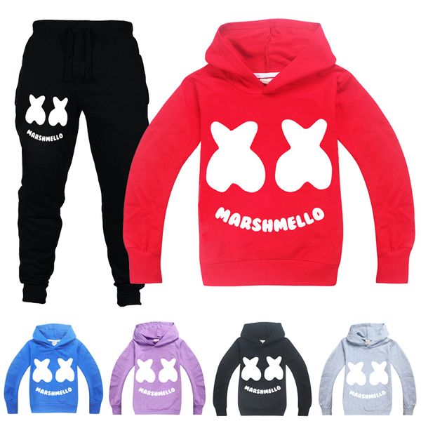 dj marshmello printed kids clothing sets spring and autumn 6-14y boys girls hoodies + trousers 2 piece sets kids designer clothes ss79, White
dj marshmello printed kids clothing sets spring and autumn 6-14y boys girls hoodies + trousers 2 piece sets kids designer clothes ss79, White
