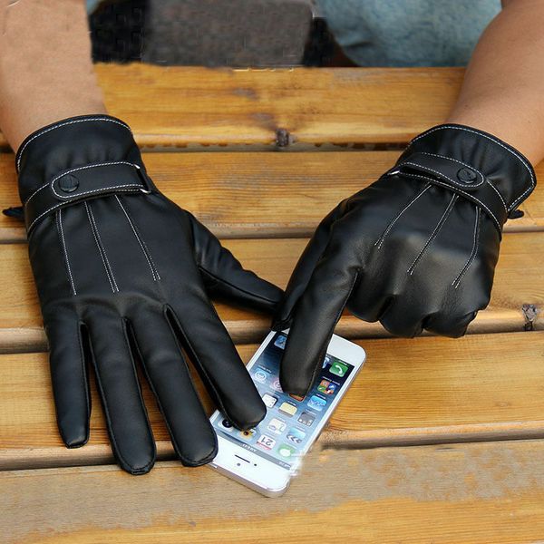 meihuida winter men faux leather full finger touch screen warm gloves outdoor activity windproof ski motorcycle black glover, Blue;gray
meihuida winter men faux leather full finger touch screen warm gloves outdoor activity windproof ski motorcycle black glover, Blue;gray