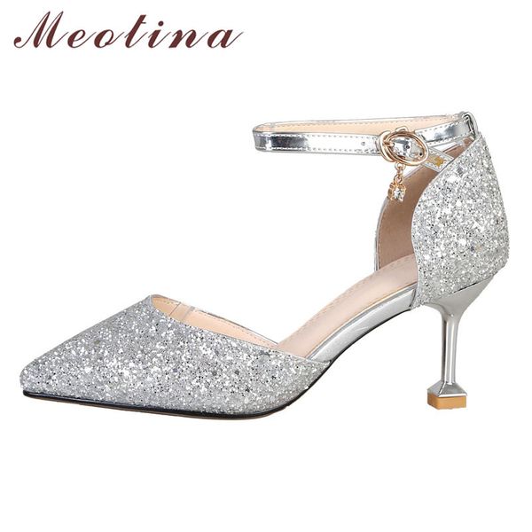meotina women pumps high heels glitter kitten high heels red bridal shoes buckle pointed toe ankle strap shoes ladies size 33-43, Black
meotina women pumps high heels glitter kitten high heels red bridal shoes buckle pointed toe ankle strap shoes ladies size 33-43, Black