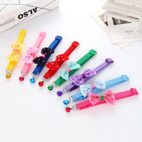 pet dog cat collar fashion pets necktie collars bells and charms adjustable dot prints doggy bow tie with bells pet supplies lxl476-a
pet dog cat collar fashion pets necktie collars bells and charms adjustable dot prints doggy bow tie with bells pet supplies lxl476-a
