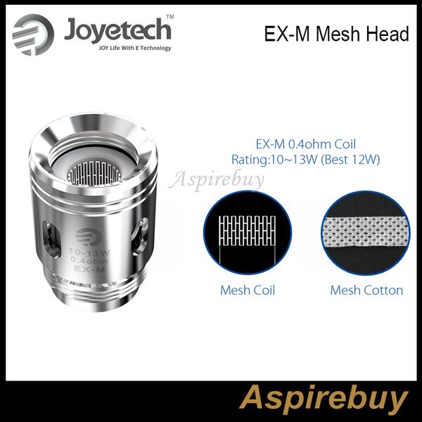 Geniuns Exceed Grip Coils EX-M Сетка Катушка 0.4 Ом SS316 10-13 Вт для Exceed Grip Pod Картридж Vape Ecigarette 5 шт. / Упак.
Geniuns Exceed Grip Coils EX-M Сетка Катушка 0.4 Ом SS316 10-13 Вт для Exceed Grip Pod Картридж Vape Ecigarette 5 шт. / Упак.
