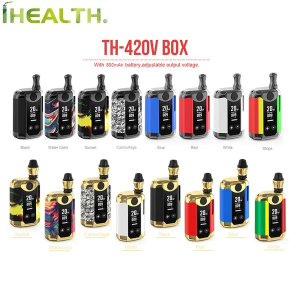Authentic Kangvape TH-420 V Box Kit 800mAh VV TH420 V Preheat Battery Box Mod 0.5ml Thick Oil Cartridge Tank
Authentic Kangvape TH-420 V Box Kit 800mAh VV TH420 V Preheat Battery Box Mod 0.5ml Thick Oil Cartridge Tank