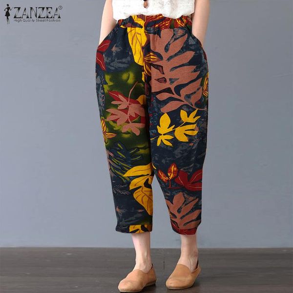 women's pants & capris plus size trousers zanzea 2021 kaftan spring harem casual elastic waist long pantalon female printed turnip, Black;white
women's pants & capris plus size trousers zanzea 2021 kaftan spring harem casual elastic waist long pantalon female printed turnip, Black;white