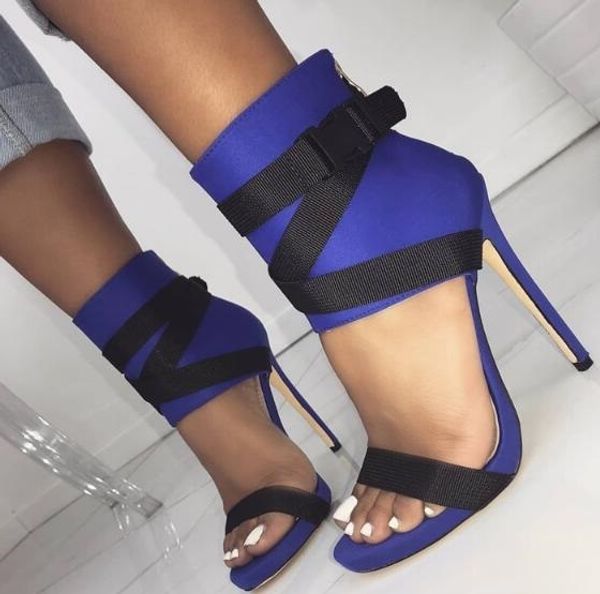 summer new woman party open toe cross lace up belt buckle zip back thin heels high heel plus size dress sandals shoes lady, Black
summer new woman party open toe cross lace up belt buckle zip back thin heels high heel plus size dress sandals shoes lady, Black
