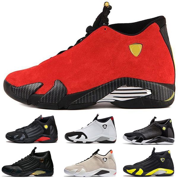 2019 news 14s 14ss candy cane black toe fusion varsity red suede mens basketball shoes last sthunder black yellow dmp sneakers
2019 news 14s 14ss candy cane black toe fusion varsity red suede mens basketball shoes last sthunder black yellow dmp sneakers