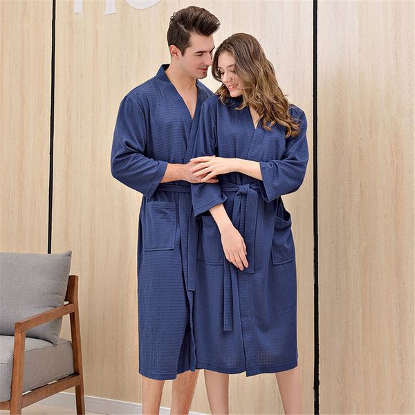 lovers summer bathrobe waffle thin nightgowns men women plus size kimono bath robe sleepwear night robe nuisette homme, Black;brown
lovers summer bathrobe waffle thin nightgowns men women plus size kimono bath robe sleepwear night robe nuisette homme, Black;brown