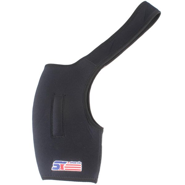 nylon black sports gym shoulder pad guard brace stretchy elastic wrap comfortable adjustable support pads lifting, Black;blue
nylon black sports gym shoulder pad guard brace stretchy elastic wrap comfortable adjustable support pads lifting, Black;blue
