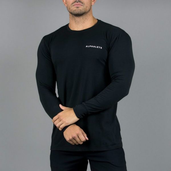 alphalete новая мода новая мода спортивные клубы бодибилдинг спортивные футболки с длинным рукавом мужская фитнес мужские твердые высокого к, White;black
alphalete новая мода новая мода спортивные клубы бодибилдинг спортивные футболки с длинным рукавом мужская фитнес мужские твердые высокого к, White;black
