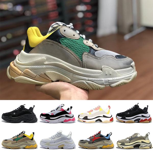 luxury designer tripler pairs 17fw triple s platform women mens casual shoes release track 3.0 tess gomma maille triple s sneakers, Black
luxury designer tripler pairs 17fw triple s platform women mens casual shoes release track 3.0 tess gomma maille triple s sneakers, Black