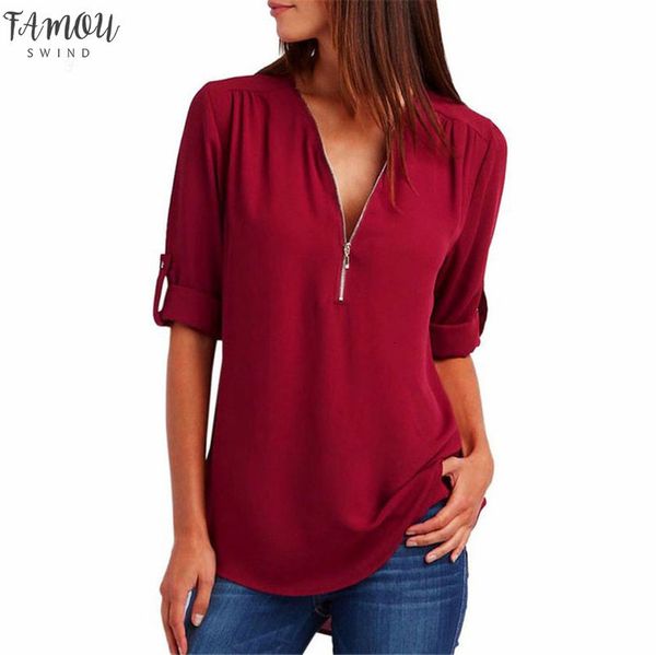 2020 spring summer fashion women casual street long sleeve v neck t loose plus size zipper chiffon t shirts 3xl, White
2020 spring summer fashion women casual street long sleeve v neck t loose plus size zipper chiffon t shirts 3xl, White