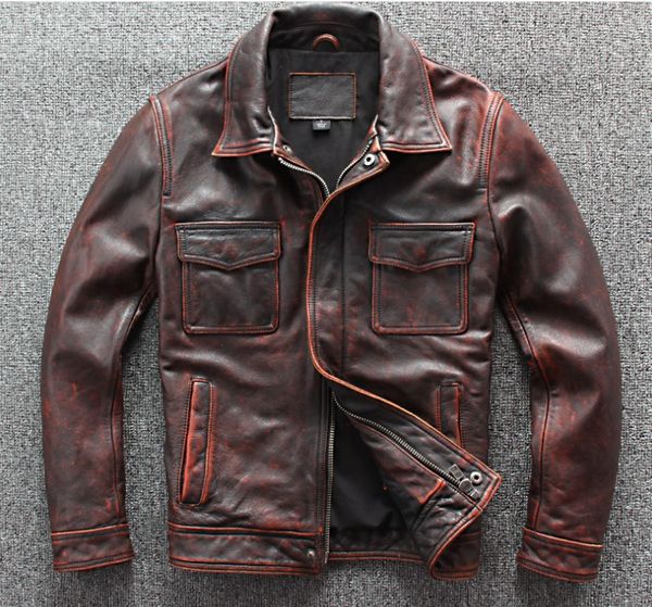 retro to do the old red leather motorcycle jacket racing jacket black moto men's motorbike motorcycle clothing
retro to do the old red leather motorcycle jacket racing jacket black moto men's motorbike motorcycle clothing