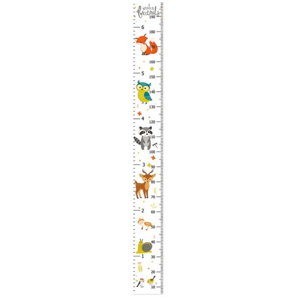 hanging canvas height ruler for kids cartoon printed decorative growth chart wall measurement ruler children height record n07
hanging canvas height ruler for kids cartoon printed decorative growth chart wall measurement ruler children height record n07