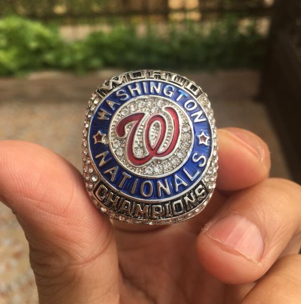 washington 2019 nationals world series champions baseball team championship ring souvenir fan men boy gift wholesale 2020, Silver
washington 2019 nationals world series champions baseball team championship ring souvenir fan men boy gift wholesale 2020, Silver