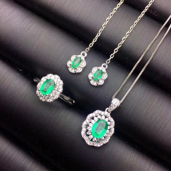 natural and real emerald jewelry set natural real emerald 925 sterling silver 1pc pendant,1pc ring ,2pcs earring, Black
natural and real emerald jewelry set natural real emerald 925 sterling silver 1pc pendant,1pc ring ,2pcs earring, Black