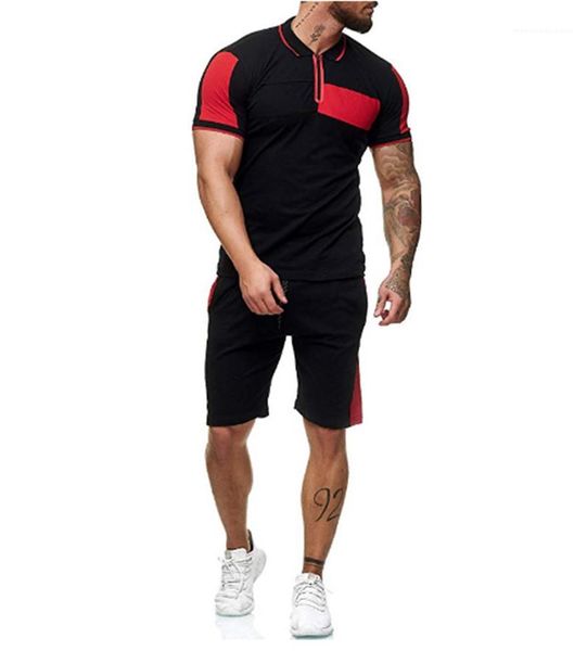 piece shorts sets mens slim casual sets color patchwork mens designer tracksuits casual slim short sleeve two, Gray
piece shorts sets mens slim casual sets color patchwork mens designer tracksuits casual slim short sleeve two, Gray