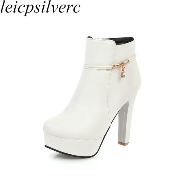 women boots spring autumn super high heel pu zip crystal ankle round toe 2020 new fashion motorcycle boots white pink, Black
women boots spring autumn super high heel pu zip crystal ankle round toe 2020 new fashion motorcycle boots white pink, Black