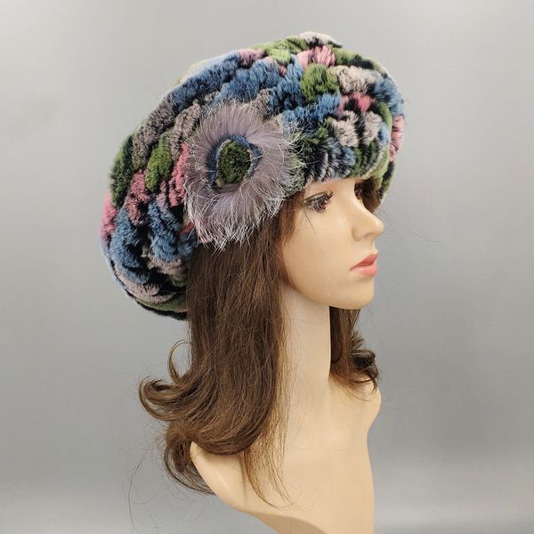 fashion-high-grade fur beret hat beaver rabbit hair hat women fashion warm hat upper society british trend, Blue;gray
fashion-high-grade fur beret hat beaver rabbit hair hat women fashion warm hat upper society british trend, Blue;gray