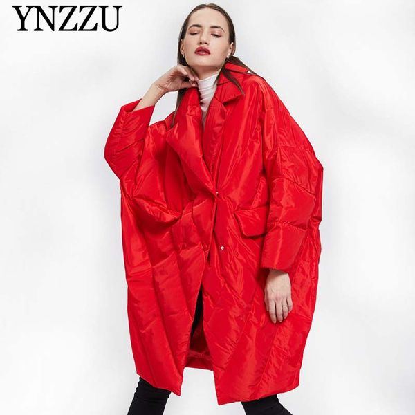 2019 winter red women oversize down jacket thick warm turn down collar long coat loose fashion winter jackets ynzzu yo974, Black
2019 winter red women oversize down jacket thick warm turn down collar long coat loose fashion winter jackets ynzzu yo974, Black