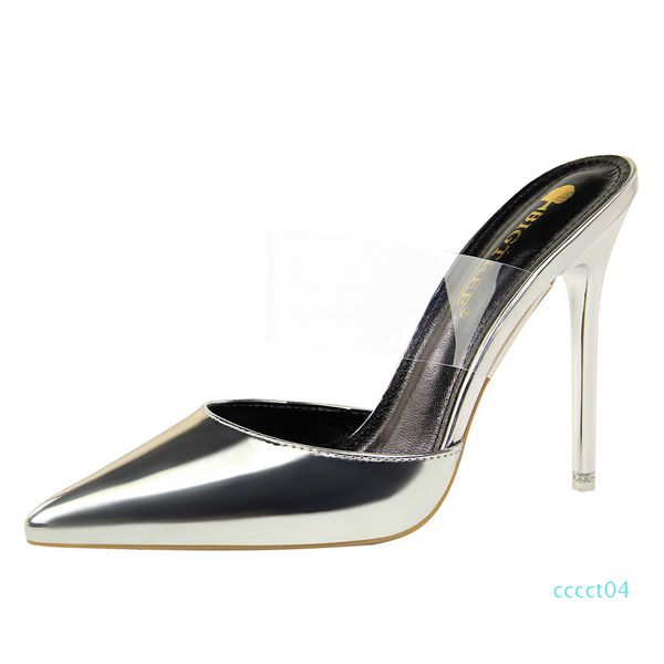 slippers mules shoes women dress shoes women pointed toe high heels silver heels escarpins hauts talons summer slippers ct04, Black
slippers mules shoes women dress shoes women pointed toe high heels silver heels escarpins hauts talons summer slippers ct04, Black