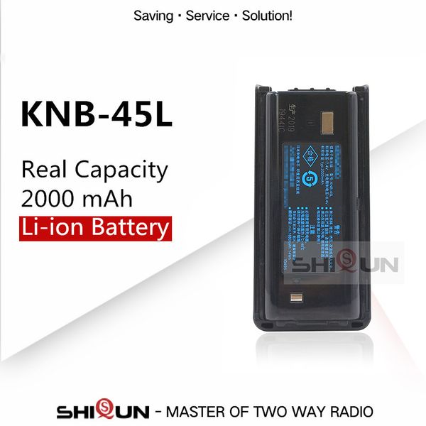 Walkie Talkie DC 7.4V 2000mAh литий-ионная аккумуляторная батарея KNB-45L Совместим с NX-340 -2202 -2200 -2
Walkie Talkie DC 7.4V 2000mAh литий-ионная аккумуляторная батарея KNB-45L Совместим с NX-340 -2202 -2200 -2