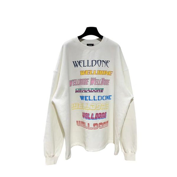 fr2# welldonel sweatshirts men women 3d dye reflective alphabet print hoodie we11 done well done pullover, Black
fr2# welldonel sweatshirts men women 3d dye reflective alphabet print hoodie we11 done well done pullover, Black