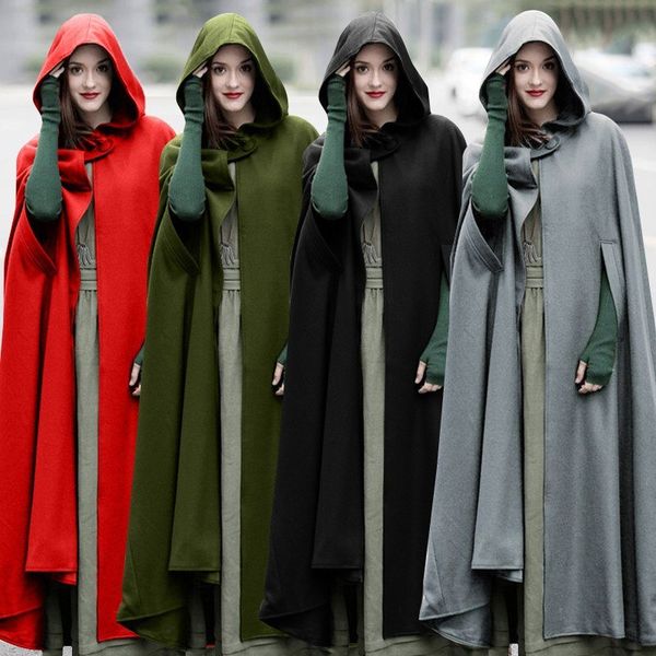 casual women winter cloak hooded sleeveless button closure long cape costume cosplay outerwear g12927b-l, Tan;black
casual women winter cloak hooded sleeveless button closure long cape costume cosplay outerwear g12927b-l, Tan;black