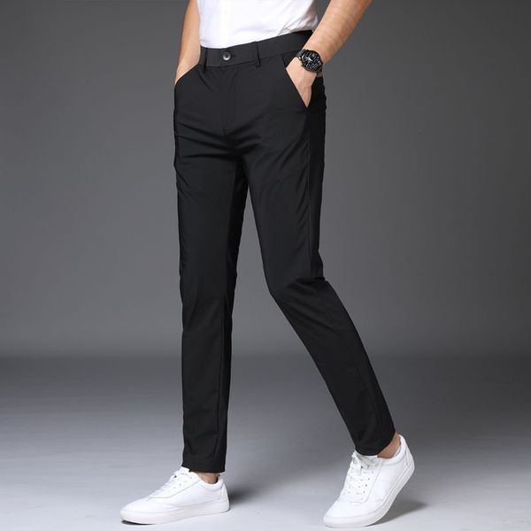 summer men's multi-colored fashion casual straight ice silk pants menswear thin loose zipper waist casual fashion trousers l56, Black
summer men's multi-colored fashion casual straight ice silk pants menswear thin loose zipper waist casual fashion trousers l56, Black