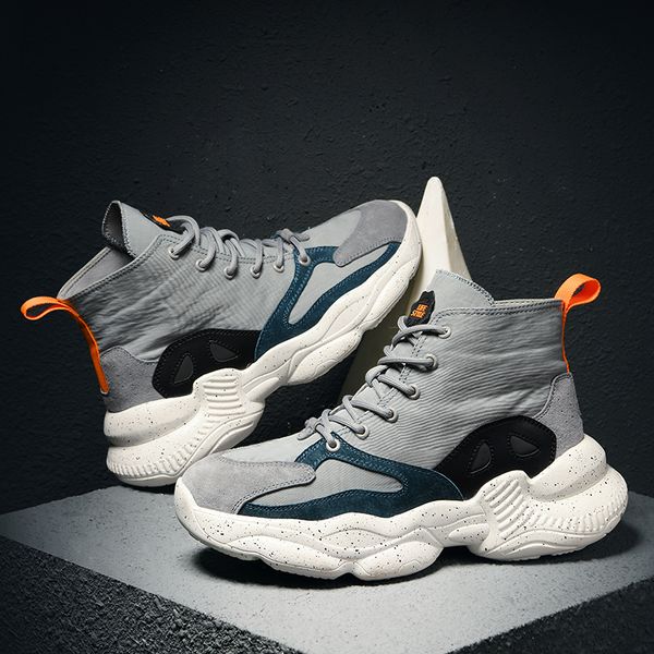 2019 fashion men's hip hop street dance shoes breathable high chunky sneakers autumn summer casual canvas shoes krasovki, Black
2019 fashion men's hip hop street dance shoes breathable high chunky sneakers autumn summer casual canvas shoes krasovki, Black