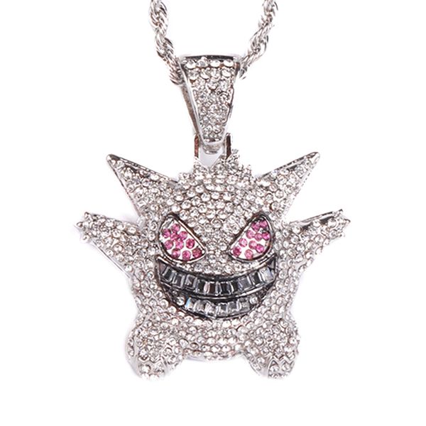 fashion gengar pendant necklace classic men women hip hop/rock gold silver color charms chain necklace jewelry for men gifts
fashion gengar pendant necklace classic men women hip hop/rock gold silver color charms chain necklace jewelry for men gifts
