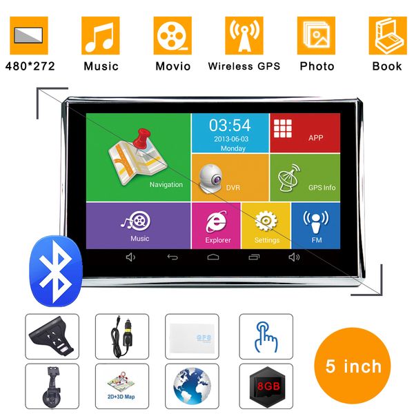5 inch 8gb cars gps navigation bluetooth wifi car gps screen portable fm transmitter bundle europe america asia africa maps
5 inch 8gb cars gps navigation bluetooth wifi car gps screen portable fm transmitter bundle europe america asia africa maps