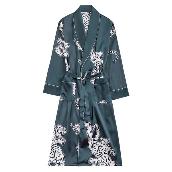 bathrobe + shorts two piece set emulation silk kimono men robe soft cozy thin long-sleeved bath gown kimono pajama men, Black;brown
bathrobe + shorts two piece set emulation silk kimono men robe soft cozy thin long-sleeved bath gown kimono pajama men, Black;brown