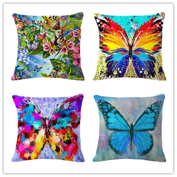 butterfly oil painting hand cotton flax pillow back cushion cushion amazon heat sell
butterfly oil painting hand cotton flax pillow back cushion cushion amazon heat sell