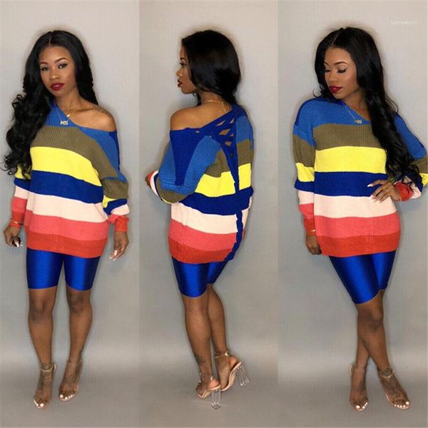 long sleeve diagonal collar womens long knits fashion ladies rope colorful womens designer, White
long sleeve diagonal collar womens long knits fashion ladies rope colorful womens designer, White