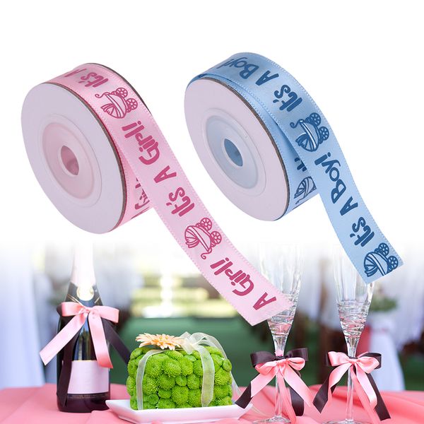 10yards/roll it's a boy/girl satin ribbons favors ribbon for kids baby birthday party supplies baby shower decoration
10yards/roll it's a boy/girl satin ribbons favors ribbon for kids baby birthday party supplies baby shower decoration