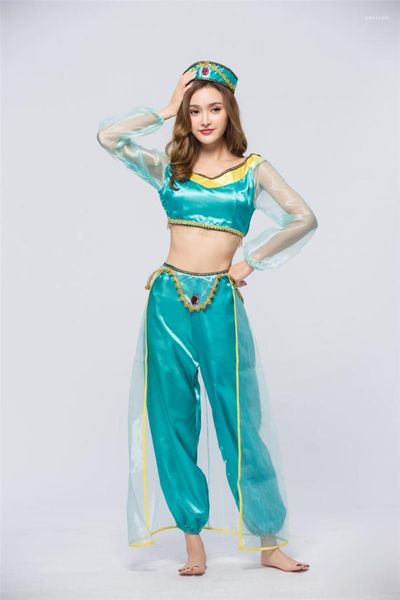 stage wear aladdin cosplay loose womens clothing fashion stage costume halloween princess jasmine, Black;red
stage wear aladdin cosplay loose womens clothing fashion stage costume halloween princess jasmine, Black;red