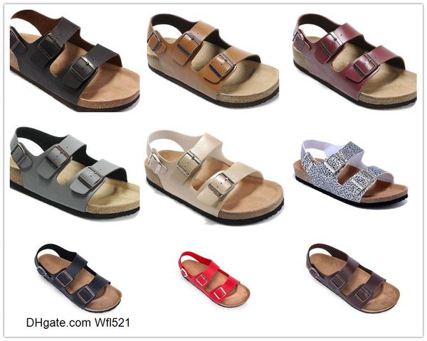 2020 2020 fashion famous brand arizona men flat heel sandals women multaicolor summer casual shoes buckle genuine leather, Black
2020 2020 fashion famous brand arizona men flat heel sandals women multaicolor summer casual shoes buckle genuine leather, Black