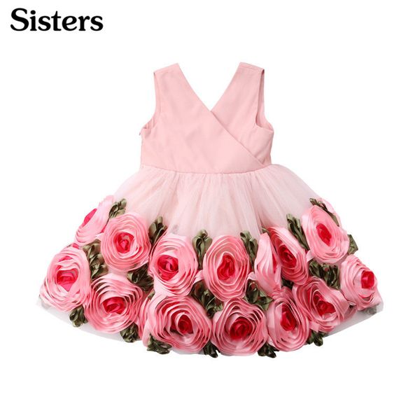 2020 new girls three-dimensional rose flower dress children's mesh princess dresses bow sleeveless party clothes for 2-9yrs kids, Red;yellow
2020 new girls three-dimensional rose flower dress children's mesh princess dresses bow sleeveless party clothes for 2-9yrs kids, Red;yellow