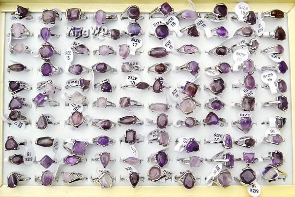 yingwu wholesale 10pcs/lot mixed purple natural stone rings fashion women's ring valentine's day gift, Slivery;golden
yingwu wholesale 10pcs/lot mixed purple natural stone rings fashion women's ring valentine's day gift, Slivery;golden