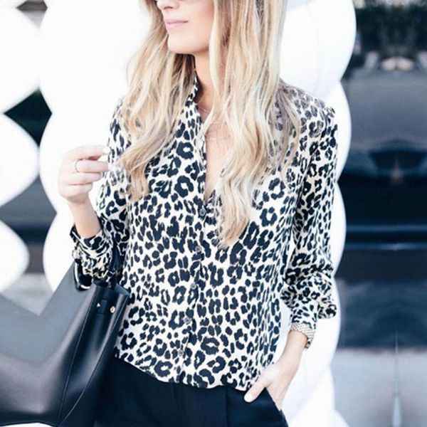 leopard shirt women plus size blouse fashion v neck 1pc elegante streetwear blusas ladies femininas party long sleeve, White
leopard shirt women plus size blouse fashion v neck 1pc elegante streetwear blusas ladies femininas party long sleeve, White