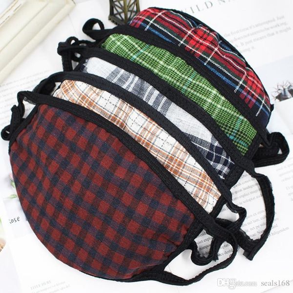 Cotton Plaid Striped Face Mask Thicken Warm Dust-proof Masks Windproof Washable Reusable Anti Dust Protective Masks DHL HH9-3016
Cotton Plaid Striped Face Mask Thicken Warm Dust-proof Masks Windproof Washable Reusable Anti Dust Protective Masks DHL HH9-3016