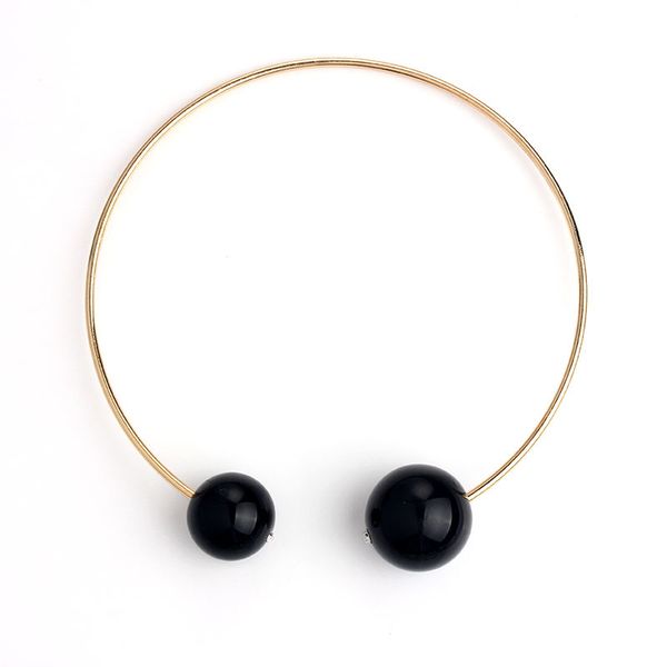 vivilady fashion double faced acrylic ball necklaces women femme crystal imitation pearl beads costume jewelry bijoux party gift, Silver
vivilady fashion double faced acrylic ball necklaces women femme crystal imitation pearl beads costume jewelry bijoux party gift, Silver