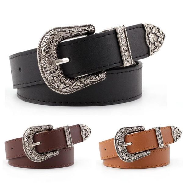 leather belt women metal heart buckle waist belt vintage carved ladies belts waistband western design fashion waist, Black;brown
leather belt women metal heart buckle waist belt vintage carved ladies belts waistband western design fashion waist, Black;brown
