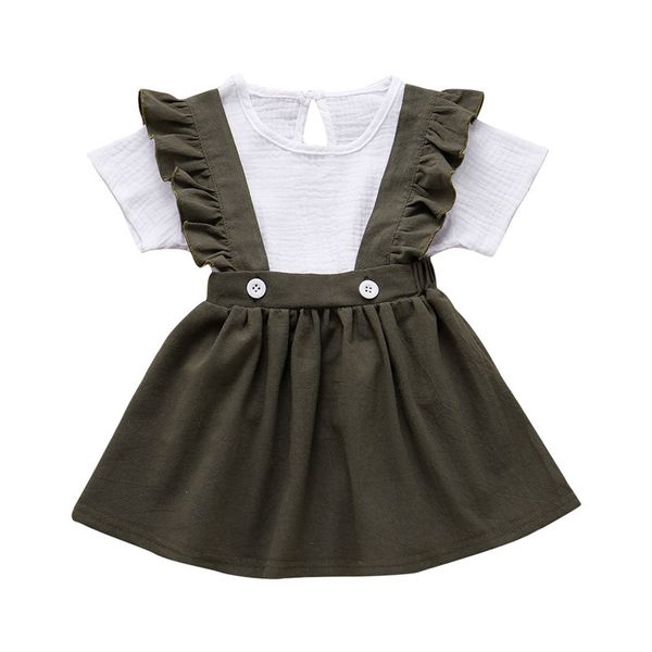 newborn baby clothes kids clothing sets summer baby girls short sleeve romper skirt 2pcs sets outfits, White
newborn baby clothes kids clothing sets summer baby girls short sleeve romper skirt 2pcs sets outfits, White