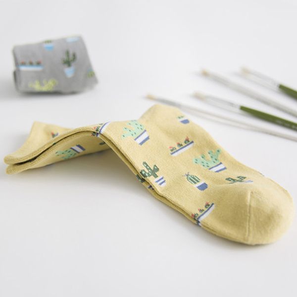 plant cactus pattern socks women girls hipster comfortable cute cotton casual silky socks sokken short female socks bamboo meias, Black;white
plant cactus pattern socks women girls hipster comfortable cute cotton casual silky socks sokken short female socks bamboo meias, Black;white