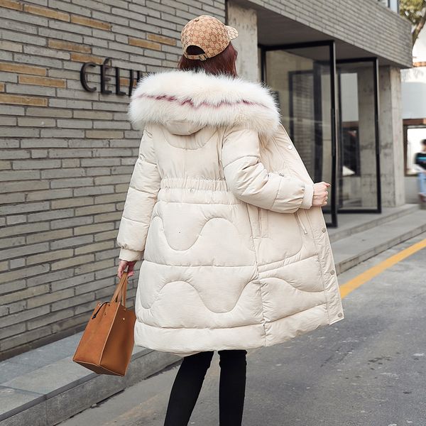 cotton girls long fund 2019 waist self-cultivation cotton-padded jacket thickening cotton-padded clothes winter loose coat, Black
cotton girls long fund 2019 waist self-cultivation cotton-padded jacket thickening cotton-padded clothes winter loose coat, Black