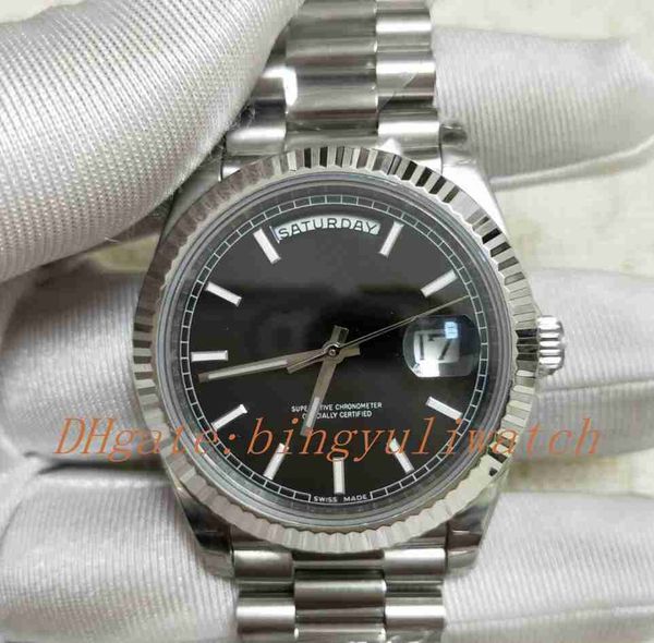 super factory v2 version new style strap watch black dial sapphire glass 40mm 2813 movement mens watch watches christmas gift, Slivery;brown
super factory v2 version new style strap watch black dial sapphire glass 40mm 2813 movement mens watch watches christmas gift, Slivery;brown