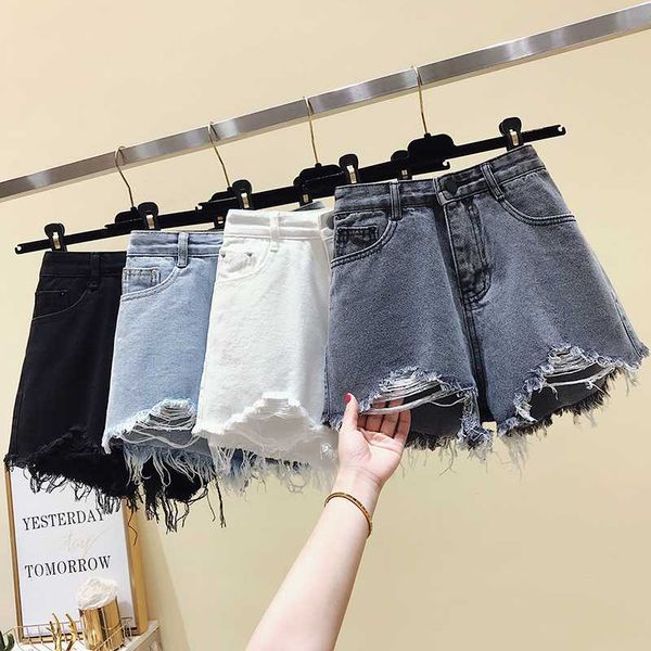 bull-puncher knickers female summer new high waist shorts show thin thin white black han edition loose burrs tide, Blue
bull-puncher knickers female summer new high waist shorts show thin thin white black han edition loose burrs tide, Blue